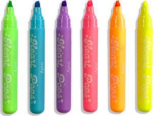 Heart Pops Neon Highlighters - Set of 6