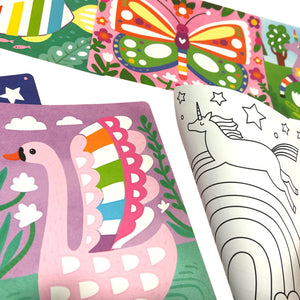 Foil-tastic Foil Art & Coloring Set - Whimsical World