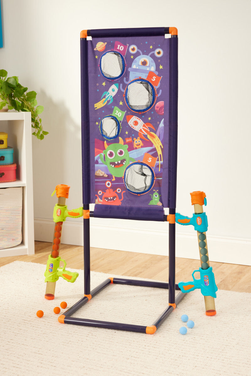 Double Blaster Alien Challenge - Gingerbread House Toys