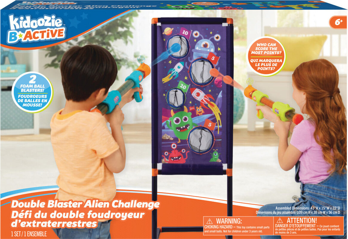 Double Blaster Alien Challenge - Gingerbread House Toys