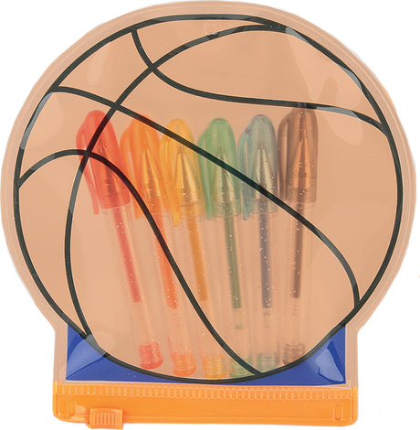 Basketball Mini Gel Pen Set