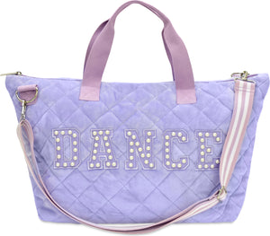 Love To Dance Quilted Overnight Bag