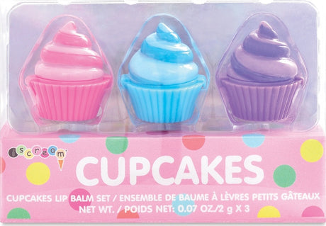 Cupcakes Lip Balm Set