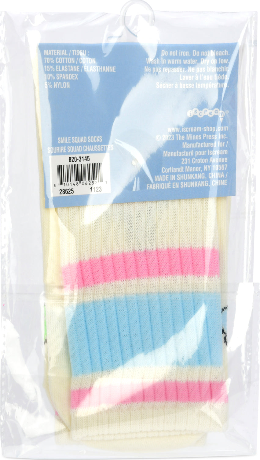 Smile Squad Socks Crossed