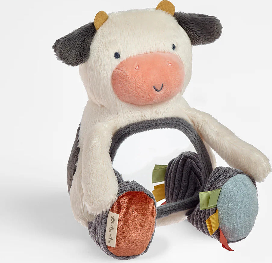 Itzy Bitzy Mirror™- Sensory Tummy Time Mirror (Carmen the Cow)