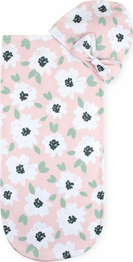 Cutie Cocoon - Cocoon and Hat Set (Playful Petals)