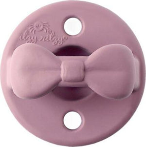 Sweetie Soother - 2-Pack Silicone Pacifiers (Orchid and Lilac Bows)
