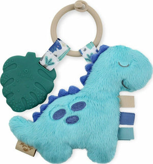 Itzy Pal - Plush Pal with Silicone Teether (Dino)