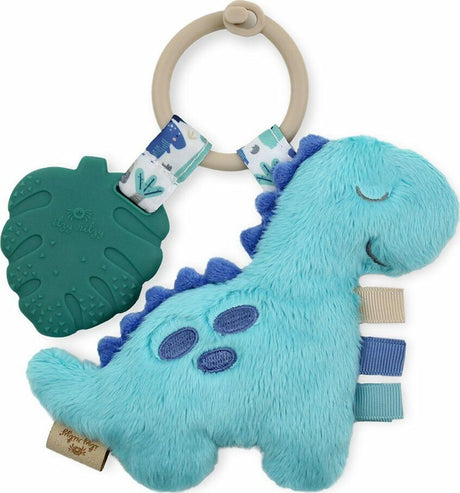 Itzy Pal - Plush Pal with Silicone Teether (Dino)