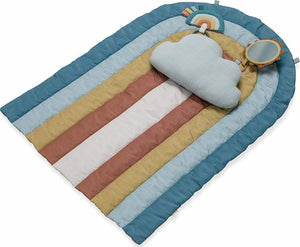 Ritzy Tummy Time - Play Mat with Toys (Rainbow)