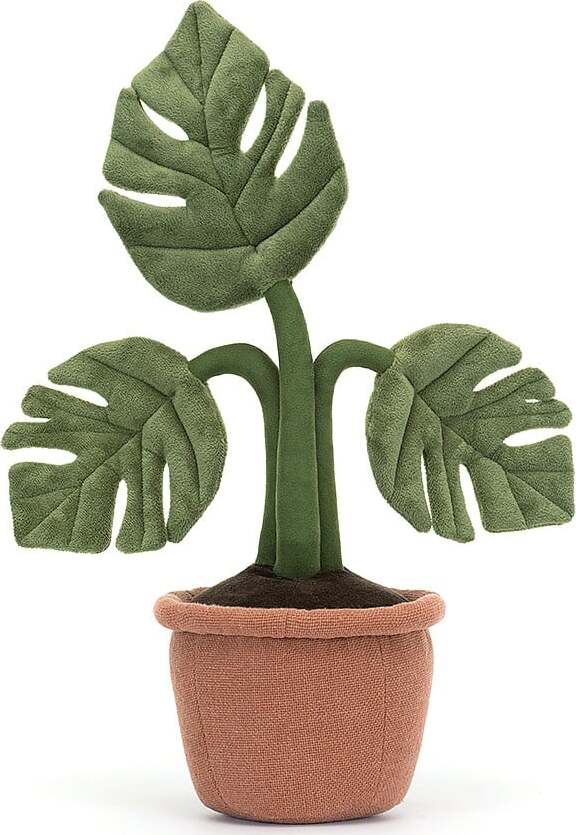  Monstera plant ぬいぐるみ Amuseable Monstera Plant - Gingerbread House Toys