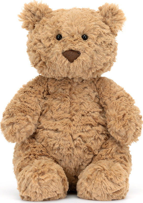 Bartholomew Bear Medium – Classic Jellycat Plush - Gingerbread
