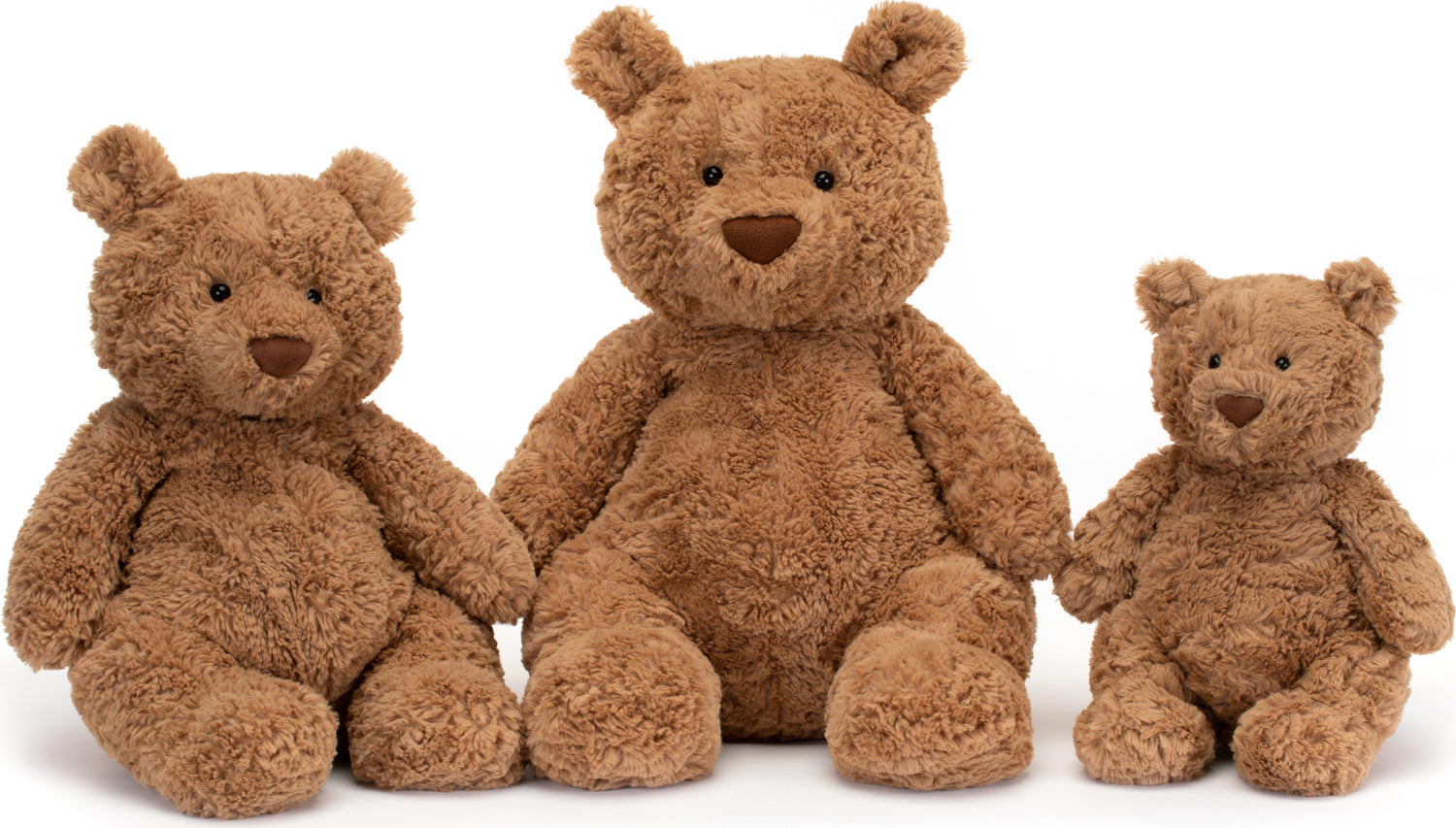 Bartholomew Bear Medium – Classic Jellycat Plush - Gingerbread