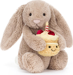 Bashful Beige Bunny Birthday
