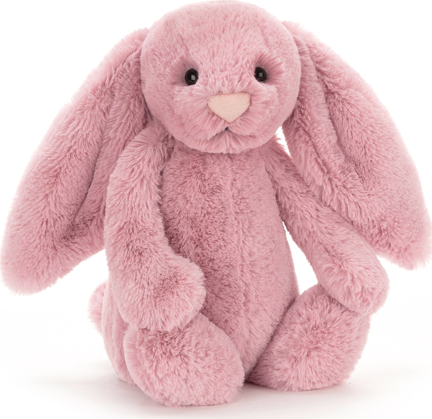 Bashful Bunny Tulip Pink Med - Gingerbread House Toys