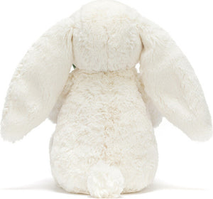 Cream Bunny with Plant