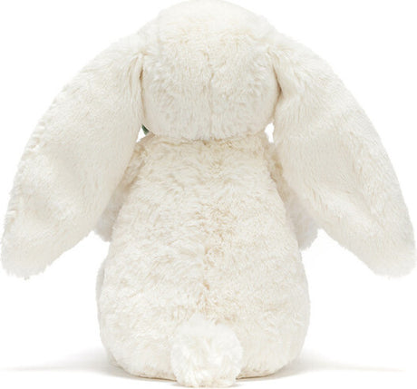 Cream Bunny with Plant