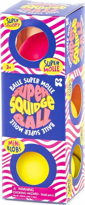 Mini Squidgy Ball 3 Pack