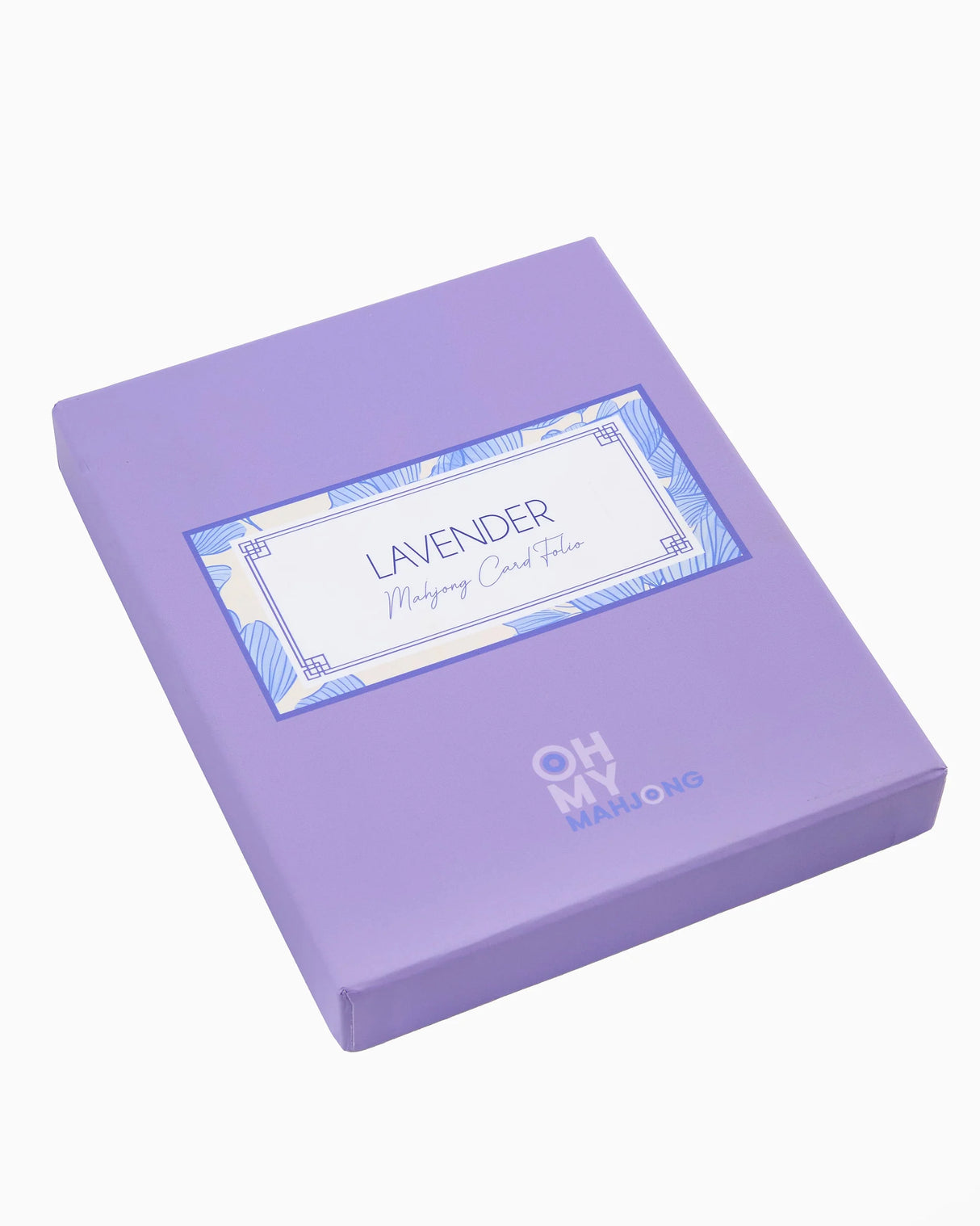 Oh My Mahjong Lavender Mahjong Card Folio