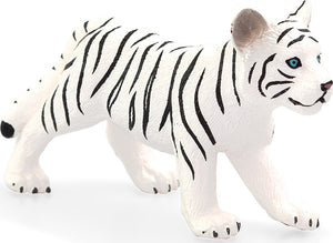 White Tiger cub standing
