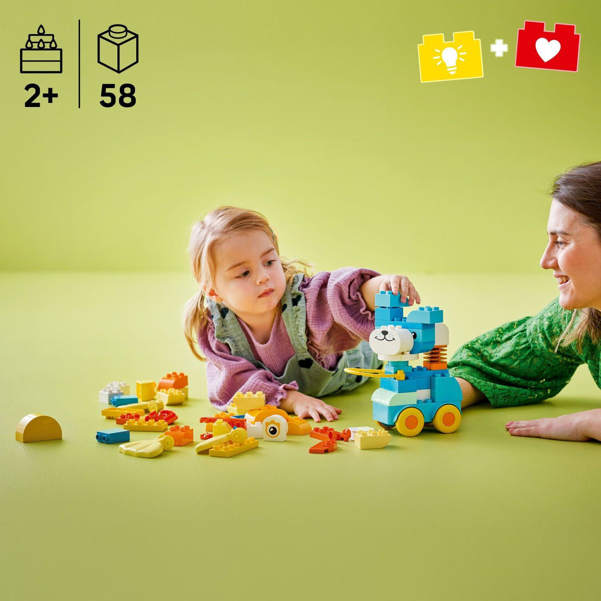 LEGO DUPLO: 3in1 Animals on Wheels