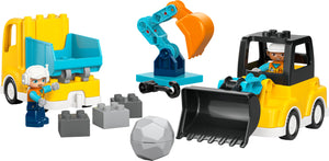 LEGO DUPLO Town: 3 in 1 Construction Vehicles