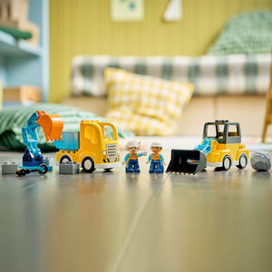 LEGO DUPLO Town: 3 in 1 Construction Vehicles