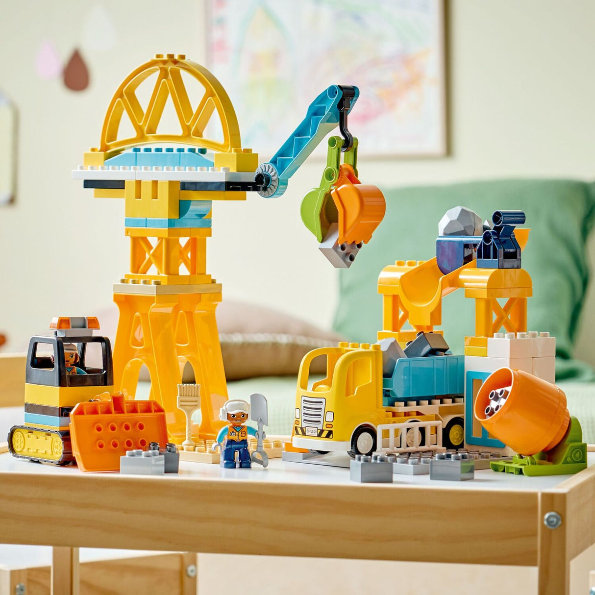 LEGO DUPLO Town: 3 in 1 Construction Site and Vehicles