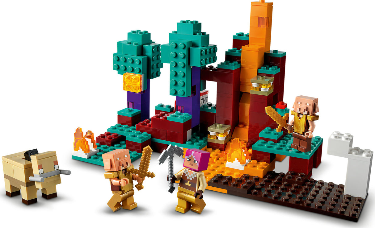 LEGO® Minecraft: The Warped Forest