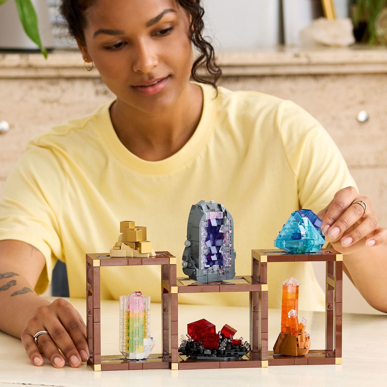 LEGO Ideas: Mineral Collection - Gingerbread House Toys
