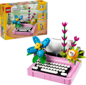 LEGO Creator: Typewriter with Flowers