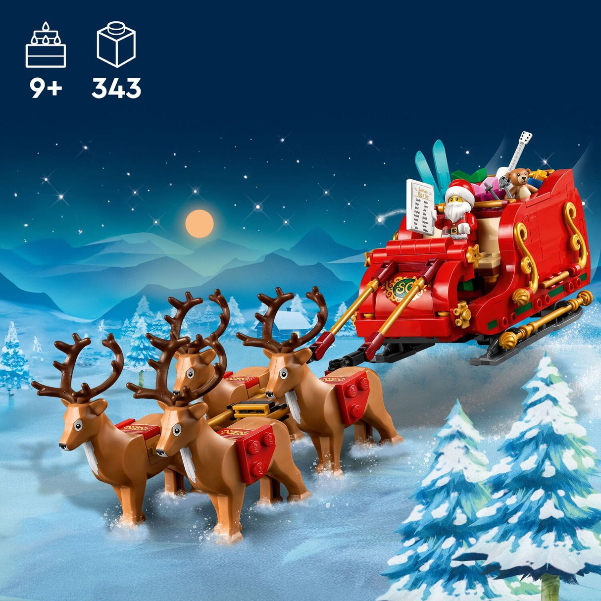 LEGO Iconic: Santa's Sleigh