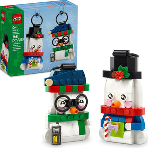 LEGO® Snowman Ornaments