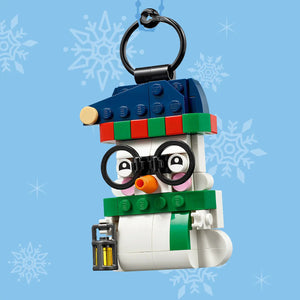 LEGO® Snowman Ornaments