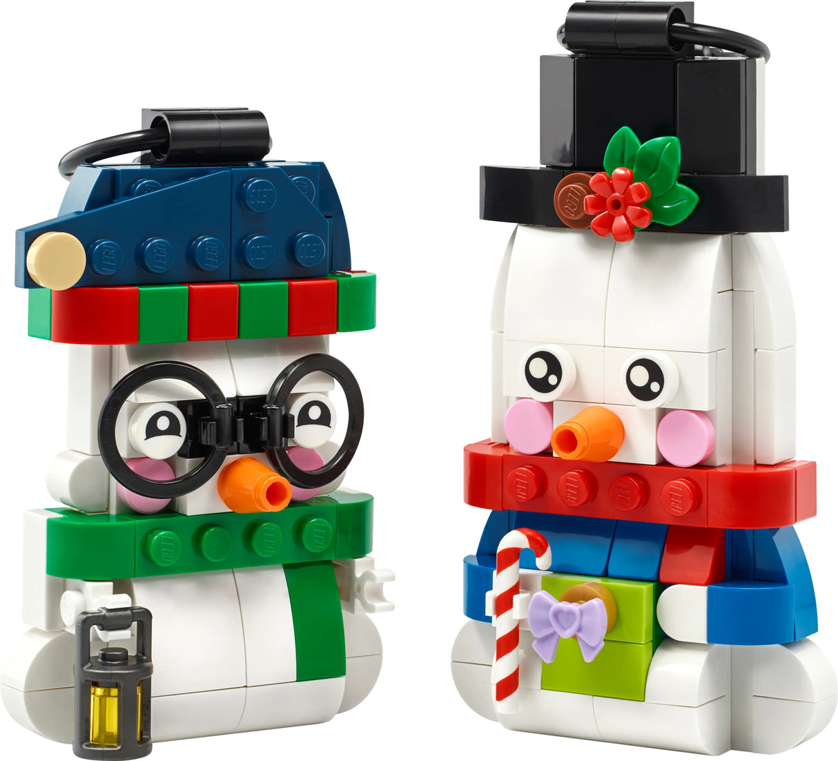 LEGO® Snowman Ornaments