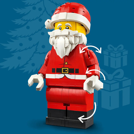 LEGO® Up-Scaled Santa Minifigure