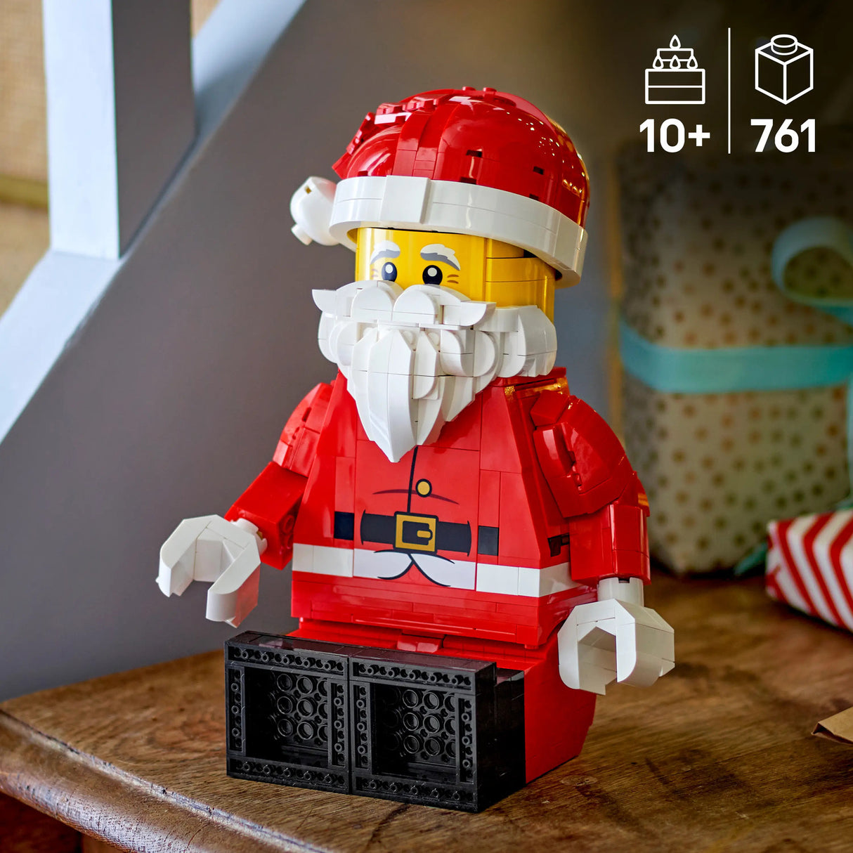 LEGO® Up-Scaled Santa Minifigure