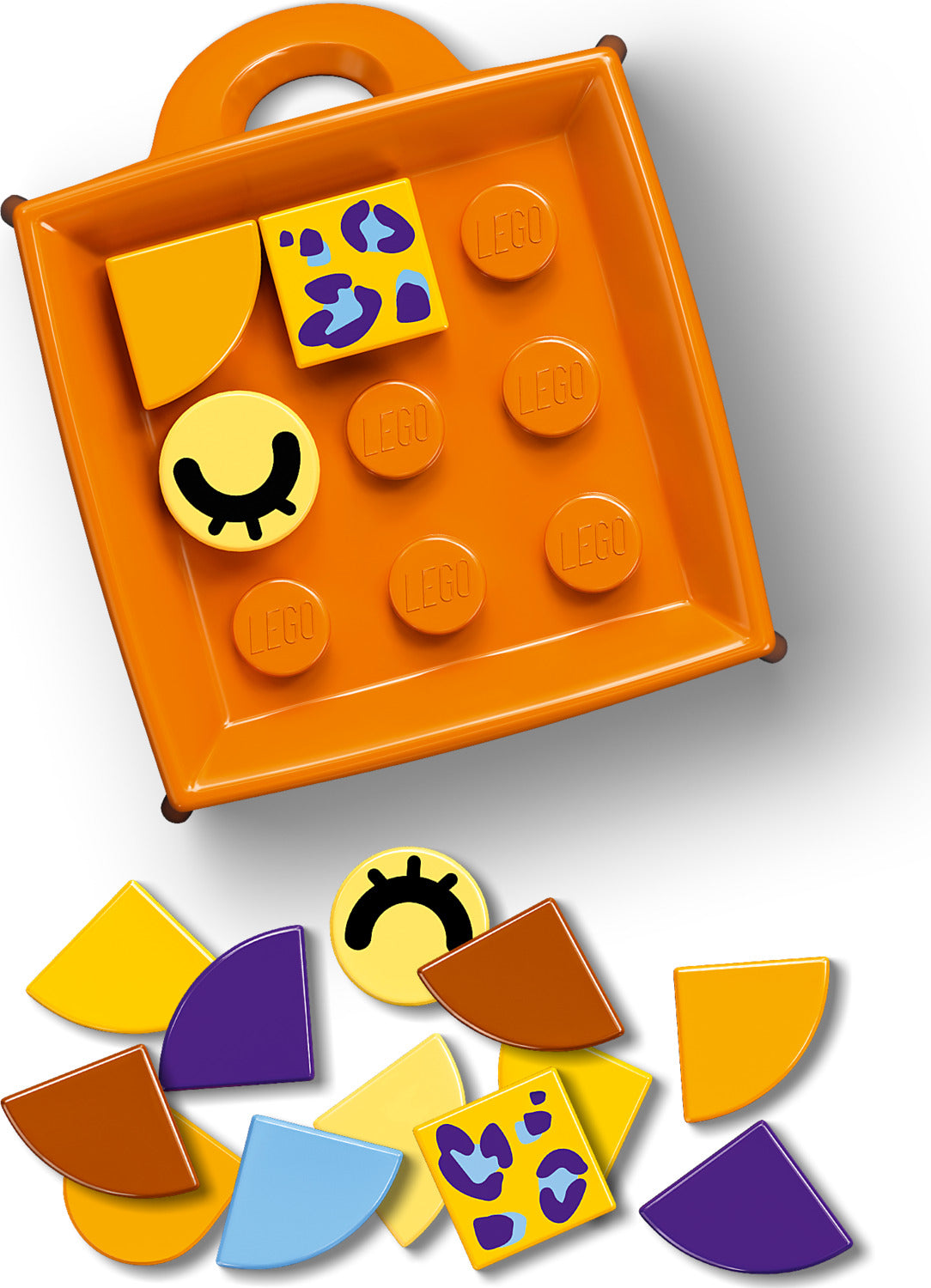 LEGO® DOTS: Bag Tag Leopard