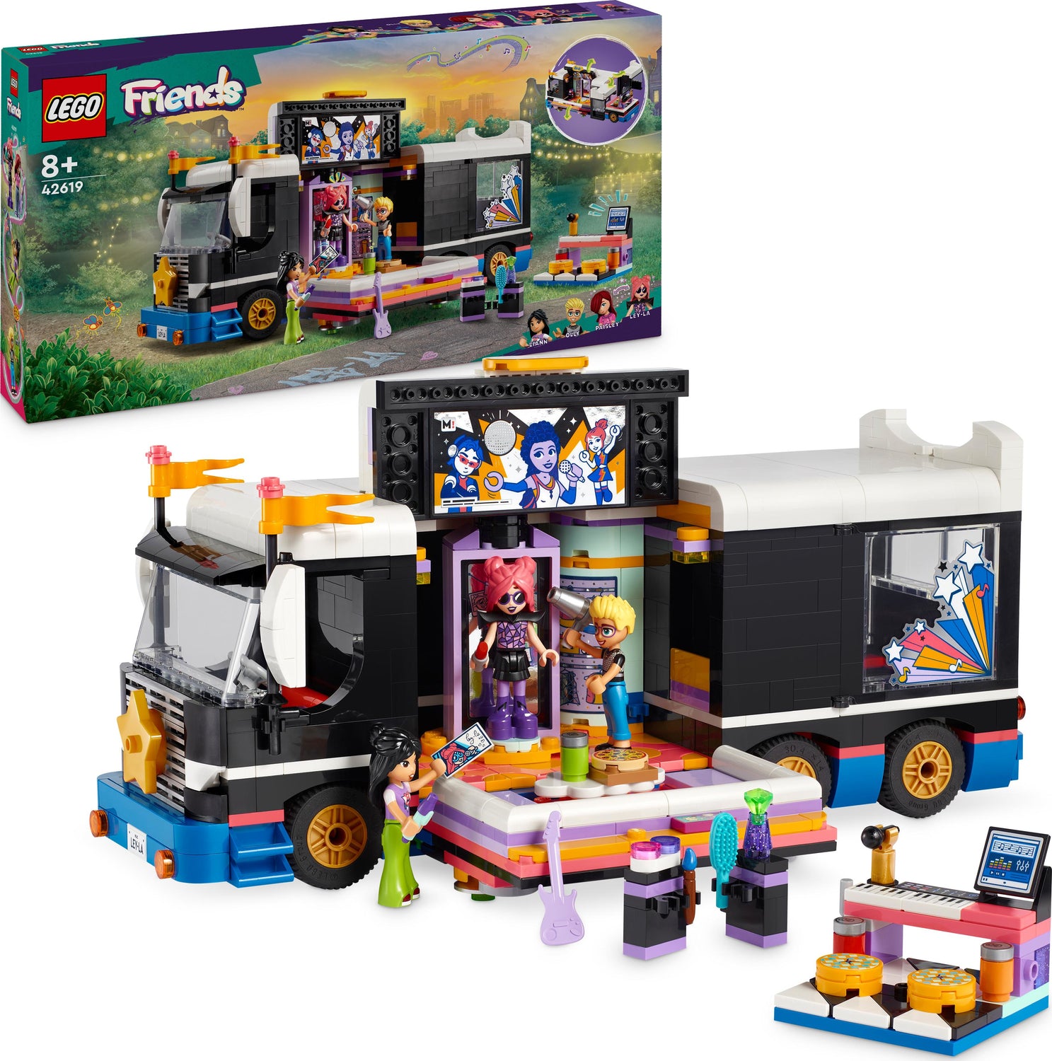 Lego friends sets bus sale