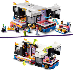 LEGO Friends Pop Star Music Tour Bus Toy Set