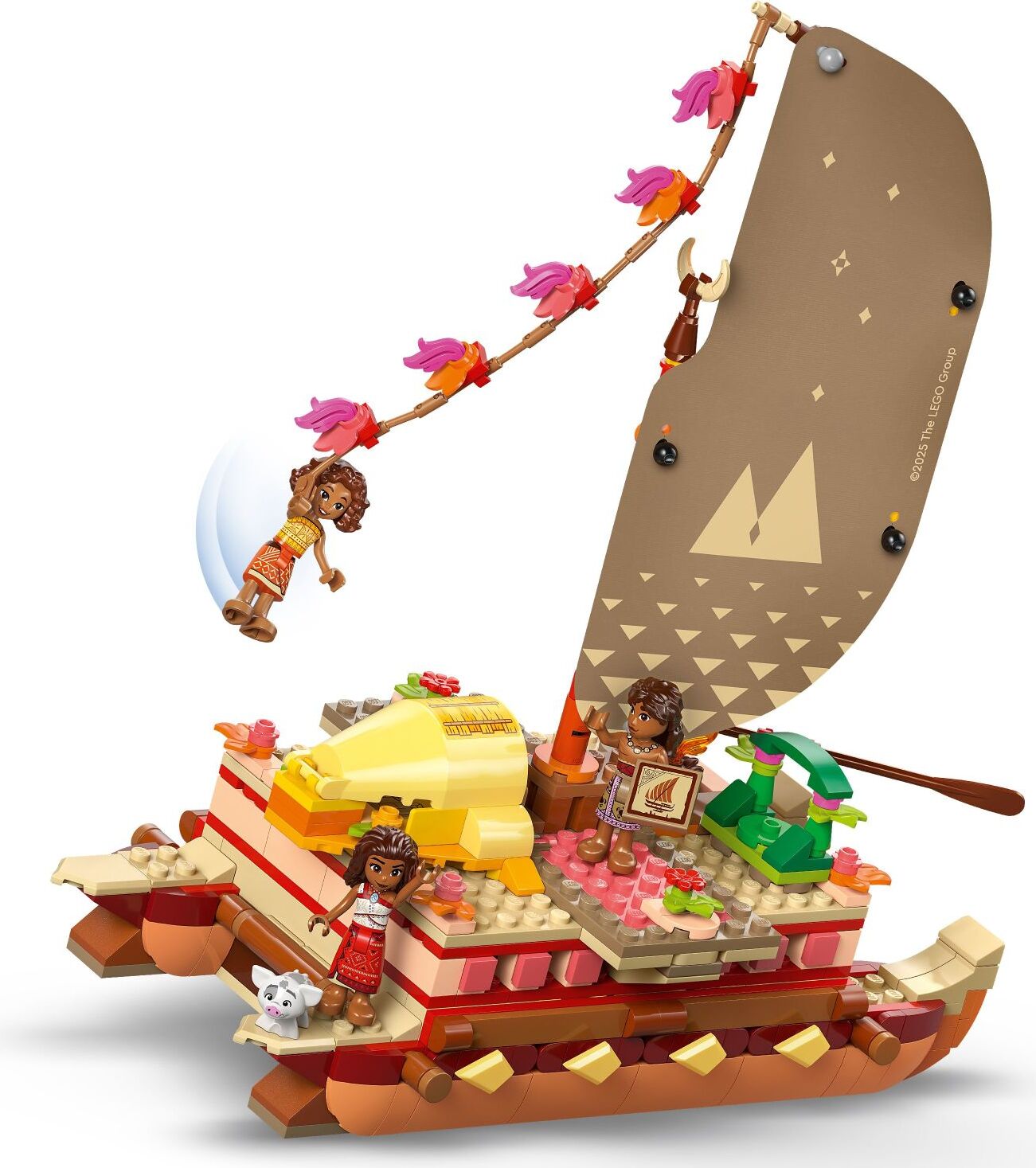 フミシュナ　ゴルギーニ　ジャオウガ LEGO Disney Princess: Moana's Adventure Canoe - Gingerbread House Toys