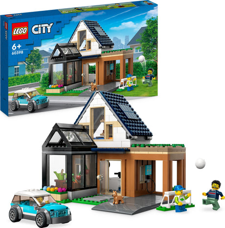LEGO® City Family House and Electric Car Toys