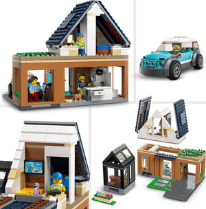 LEGO® City Family House and Electric Car Toys