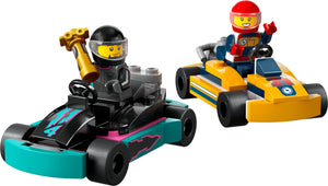 LEGO® City Great Vehicles: Go-Karts and Race Drivers