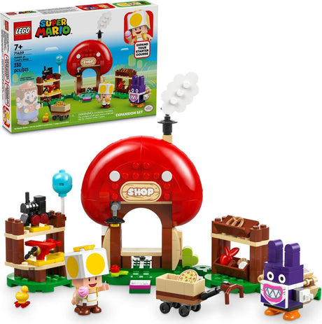 LEGO® Super Mario™ Nabbit at Toad's Shop Expansion Set