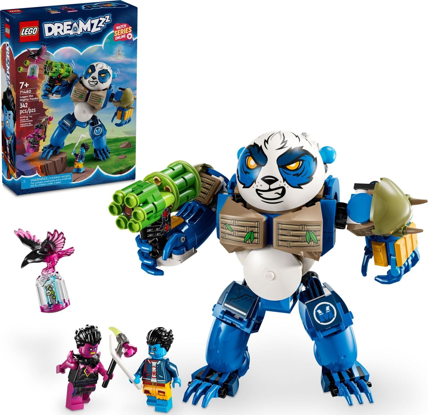 71480 Logan the Mighty Panda - Gingerbread House Toys