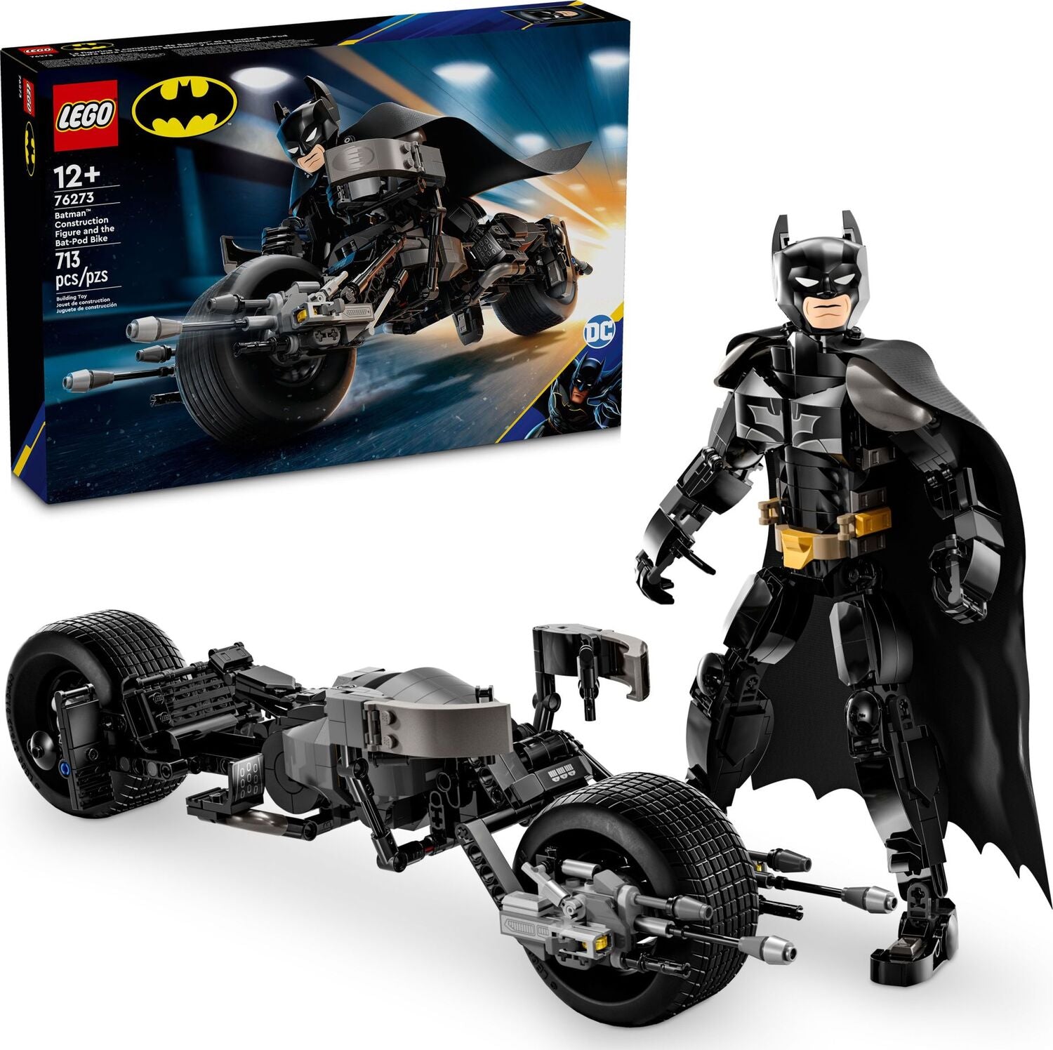 LEGO Super Heroes DC Batman Construction Figure and the Bat Pod Bike Gingerbread House Toys