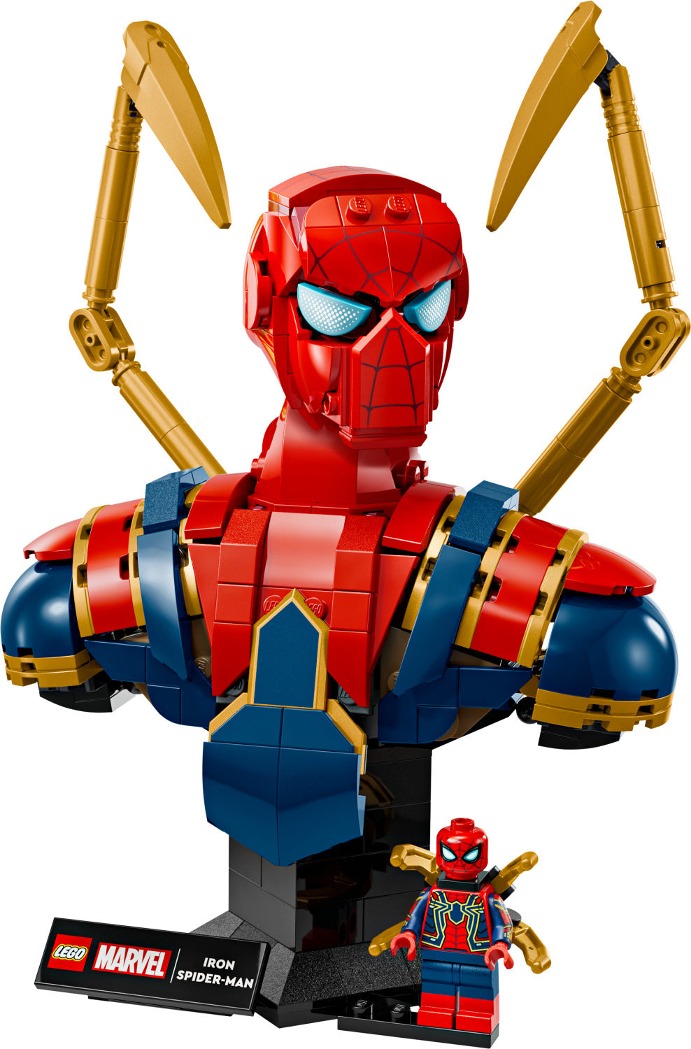 LEGO Super Heroes Marvel: Iron Spider-Man Bust - Gingerbread House