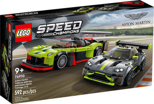 LEGO® Aston Martin Valkyrie AMR Pro and Aston Martin Vantage GT3