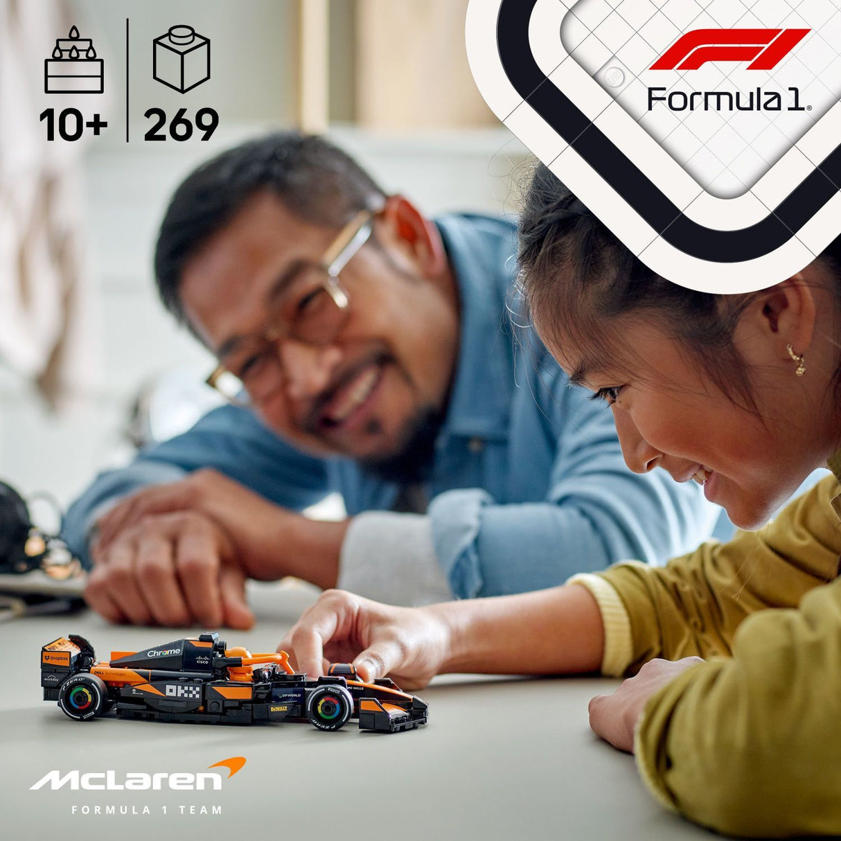 LEGO Speed Champions: McLaren F1® Team MCL38 Race Car